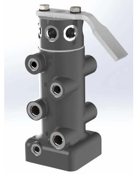 Mini Excavator Swivel Joint 6 Channels To 10 Channels